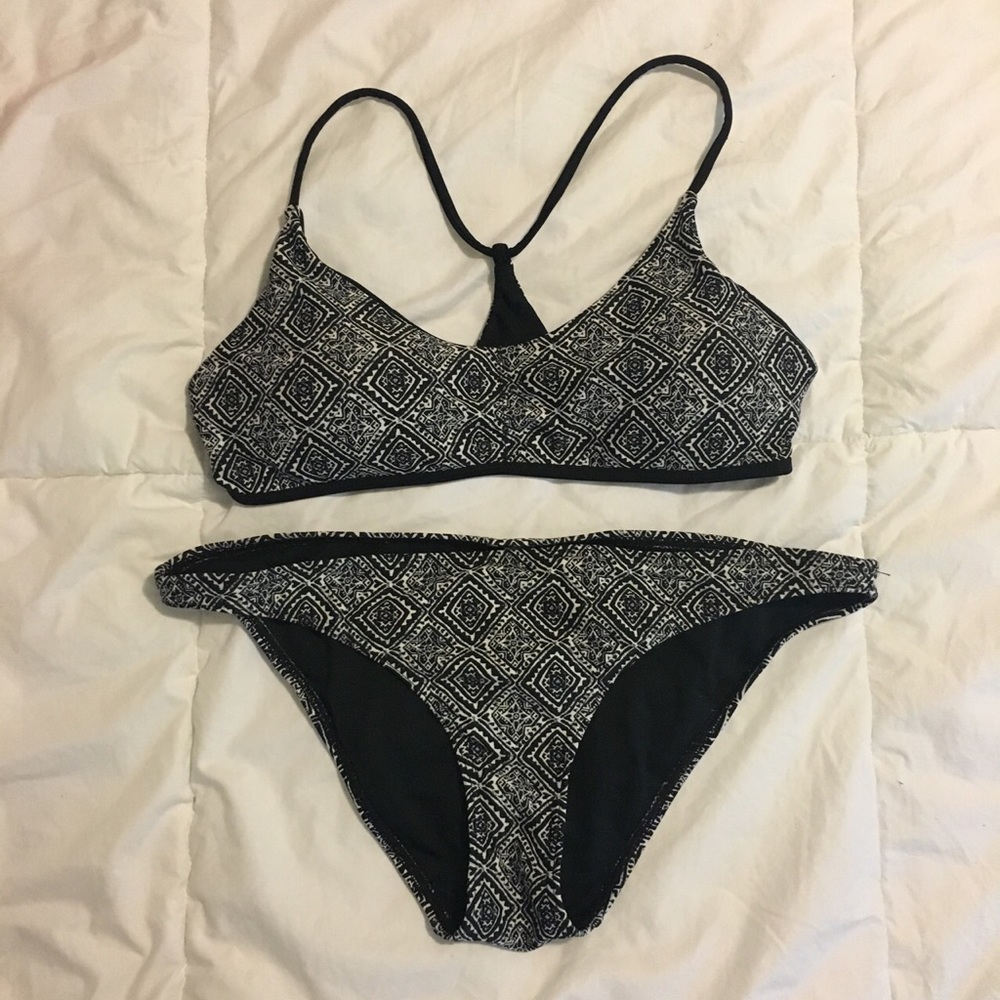 Black & White Hollister Bikini